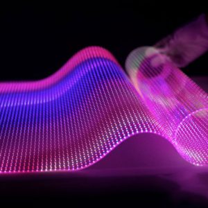 Adhesive Flexible Transparent LED Screen